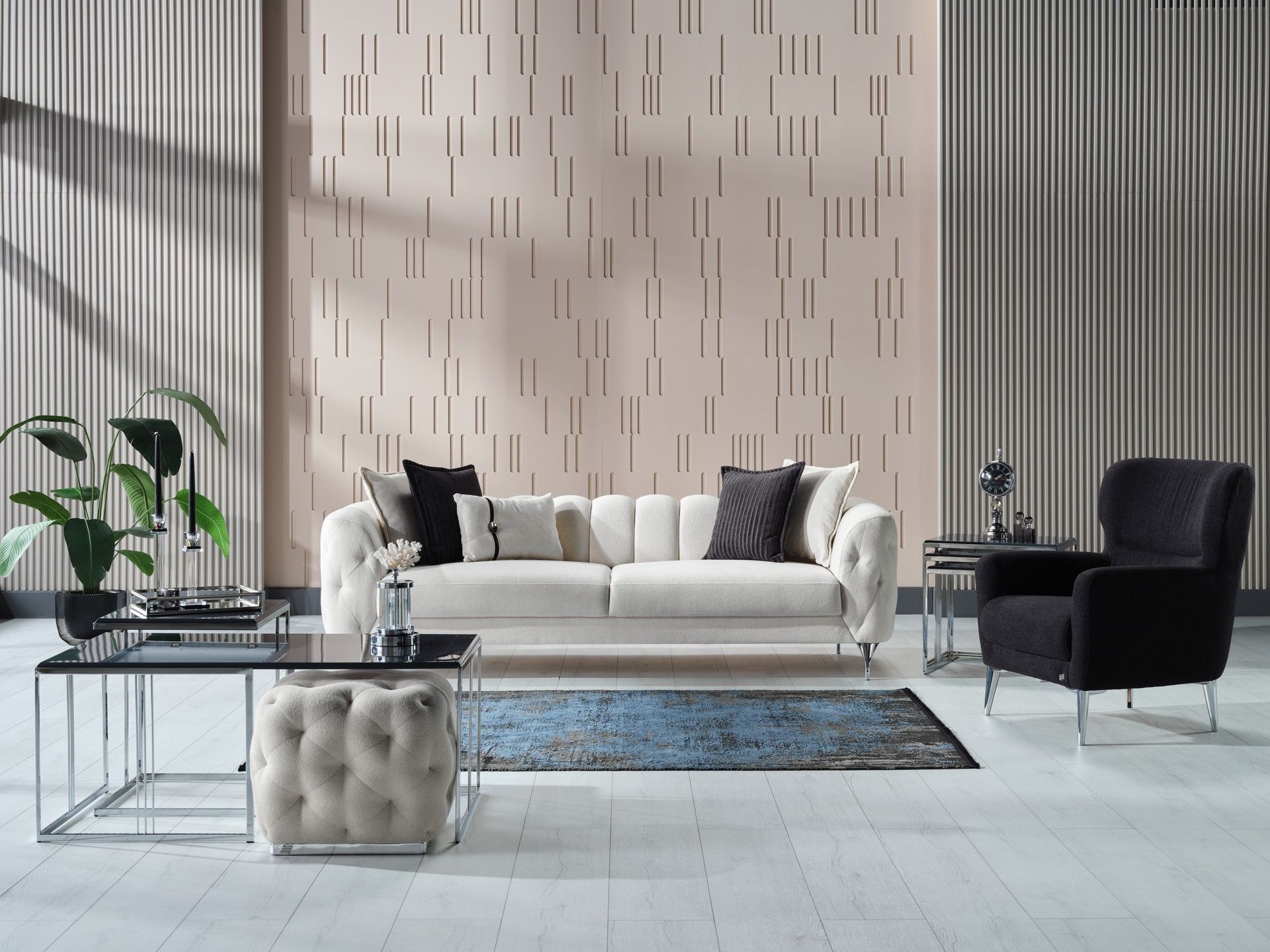 Viola Sitting Group - Cream