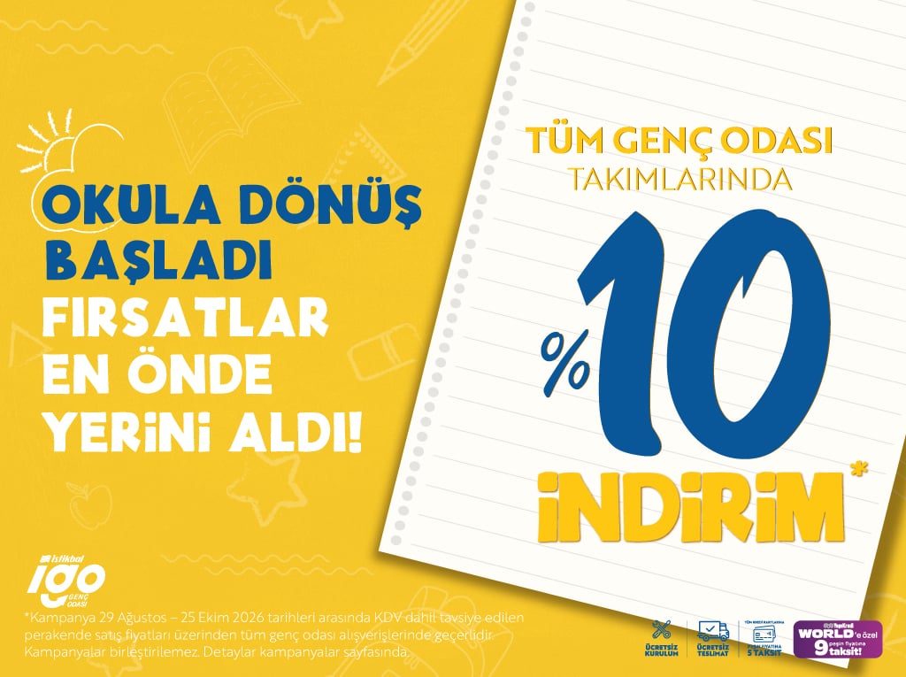 OKULA DÖNÜŞ BAŞLADI! FIRSATLAR EN ÖNDE YERİNİ ALDI!