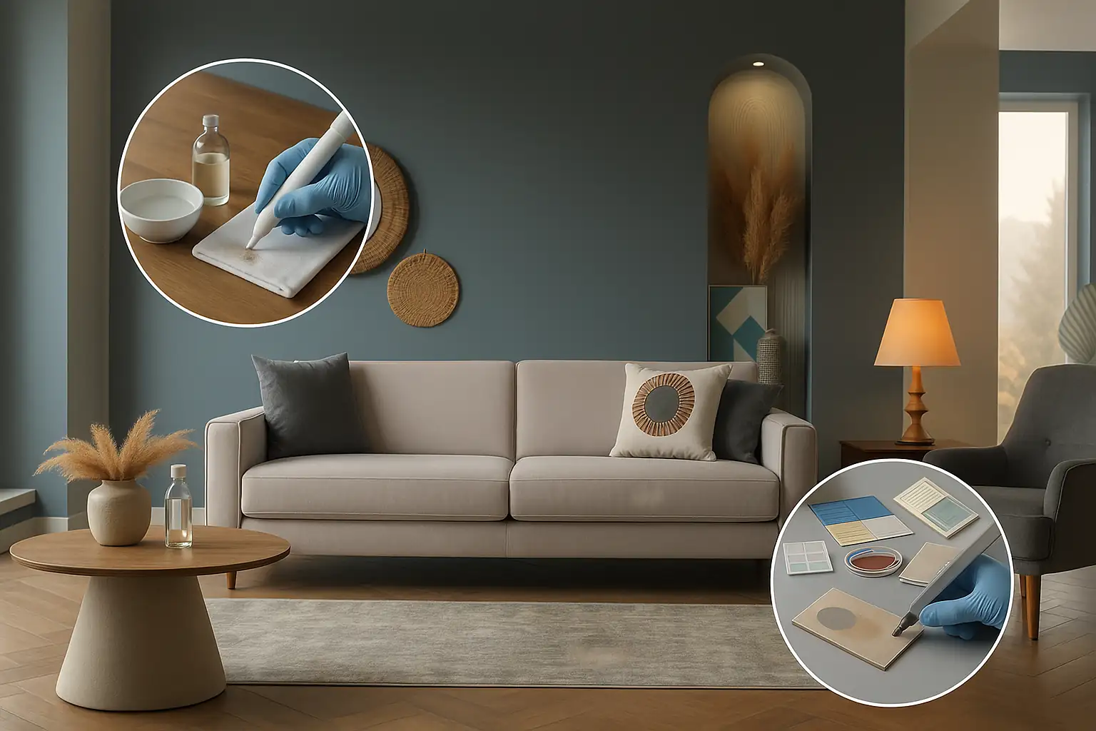 Kumaş Koltuklarda Çamaşır Suyu Lekesi Nasıl Giderilir?