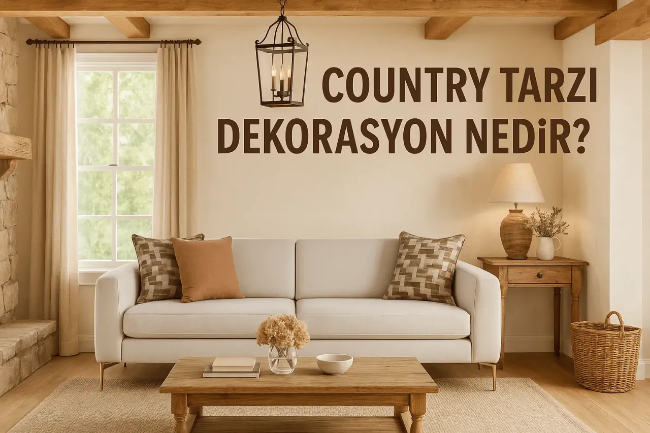 Country Tarzı Dekorasyon Nedir? Country Ev Dekorasyonu