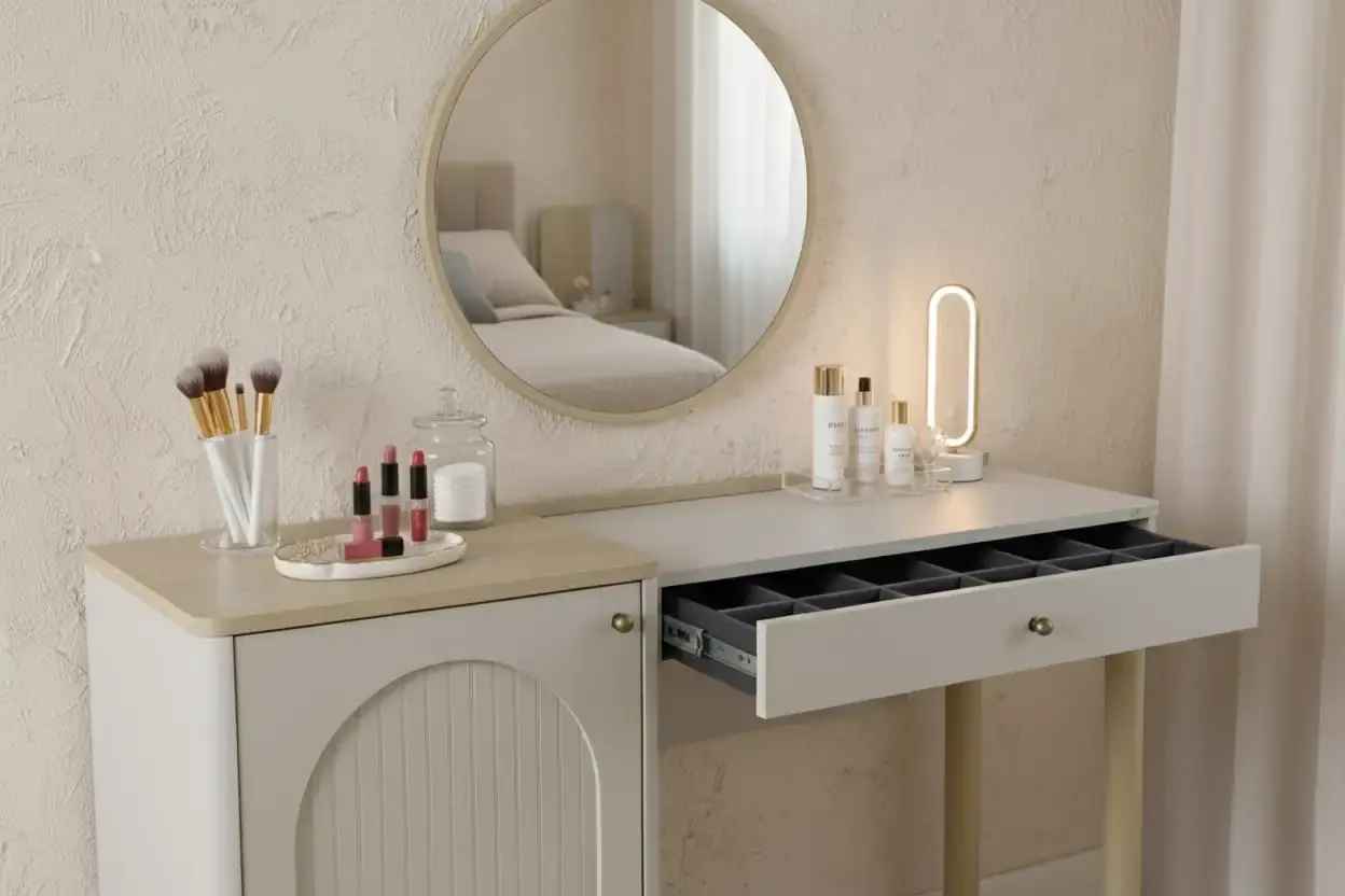 Makyaj Masası Düzeni Nasıl Olmalı? Pratik ve Şık Fikirler