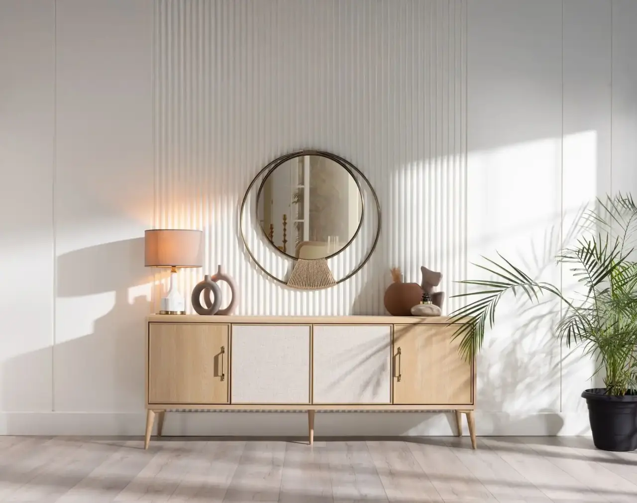 Meşe Rengi Mobilyaların Dekorasyonda Kullanımı