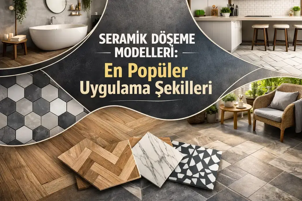 Seramik Döşeme Modelleri: En Popüler Uygulama Şekilleri