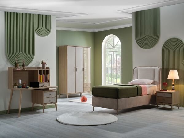 Genç Odası Alfa Düz Baza