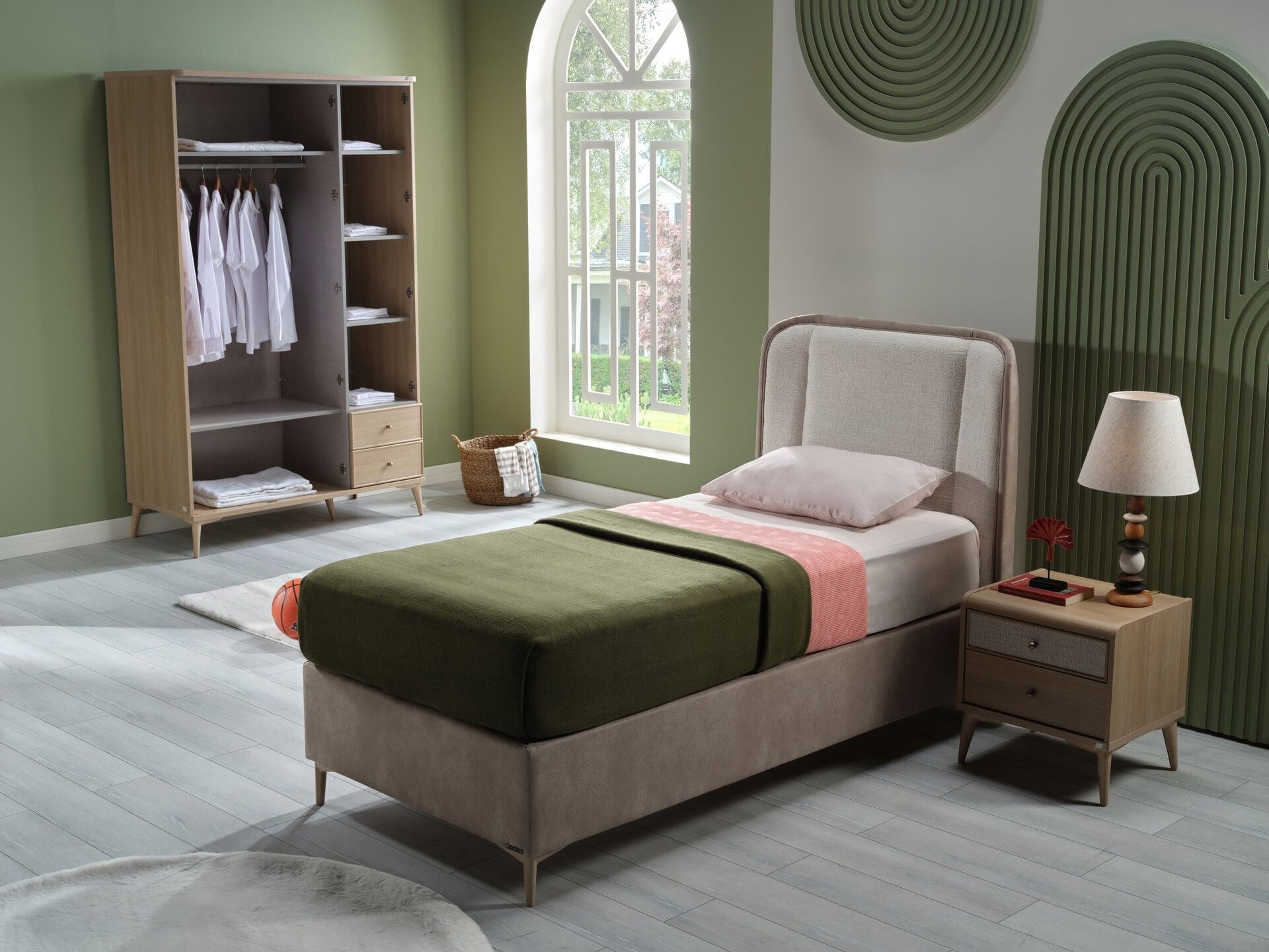 Genç Odası Alfa Düz Baza