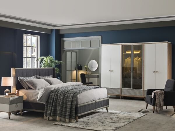 Lena 6 Door Wardrobe