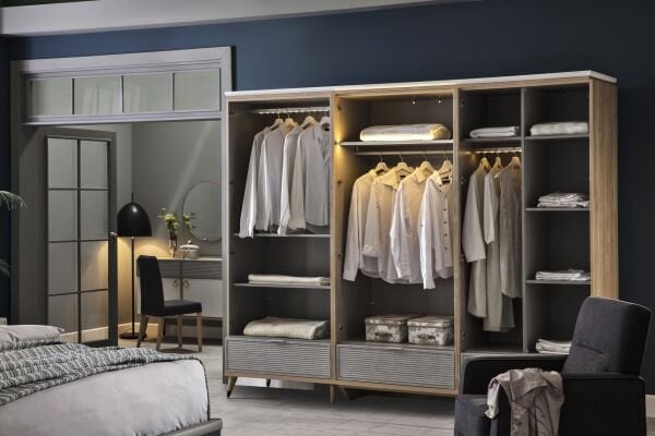Lena 6 Door Wardrobe