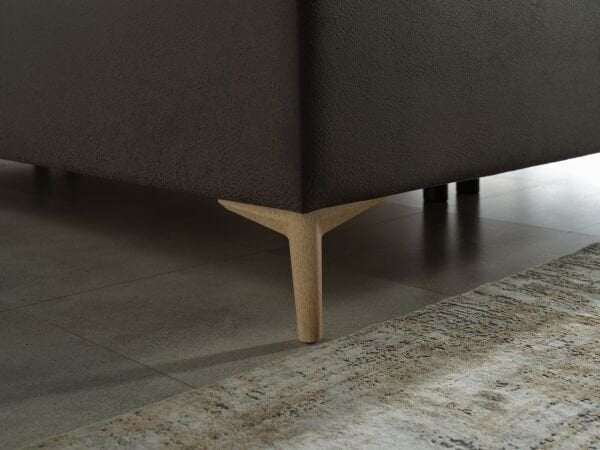 Alfa Düz Baza 180X200 - Divin Antrasit - Large (29 Cm)