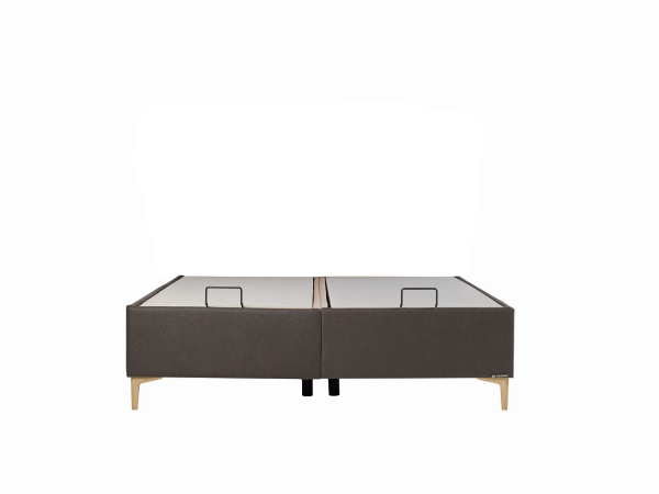 Alfa Düz Baza 180X200 - Divin Antrasit - Large (29 Cm)