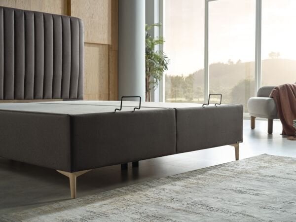 Alfa Düz Baza 150X200 - Divin Antrasit - Large (29 Cm)
