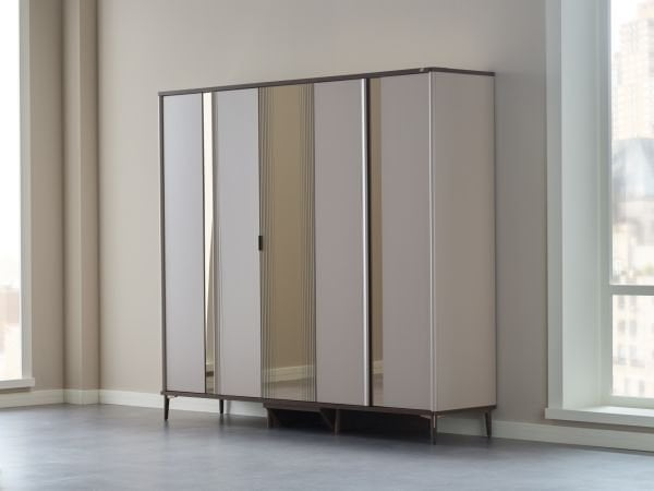 Marven 5 Kapaklı  Dolap