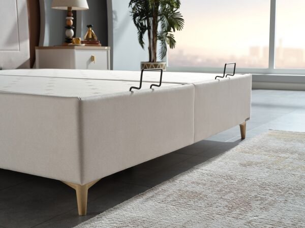 Alfa Düz Baza 140X190 - Lorea Bej - Large (29 Cm)