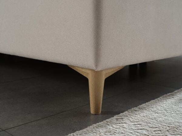Alfa Düz Baza 140X190 - Lorea Bej - Large (29 Cm)