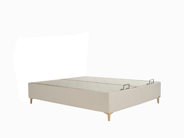 Alfa Düz Baza 140X190 - Lorea Bej - Large (29 Cm)