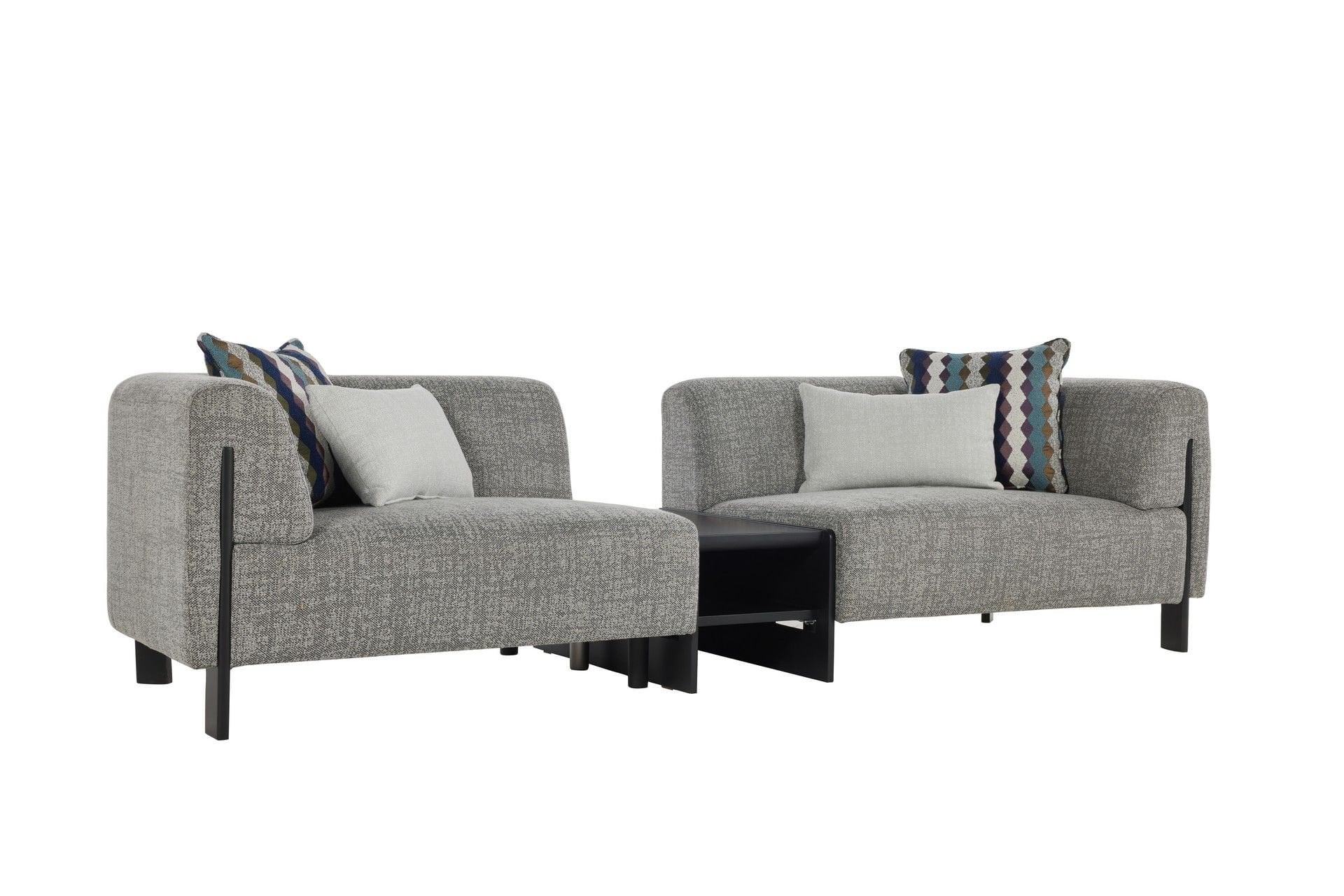 Dora Sehpalı Üçlü Koltuk