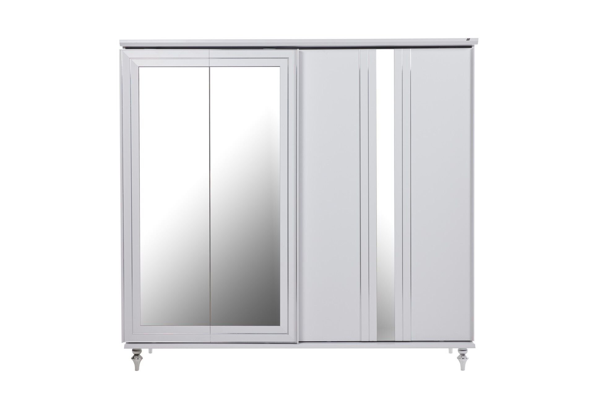 Platin Sürgülü Kapaklı Dolap