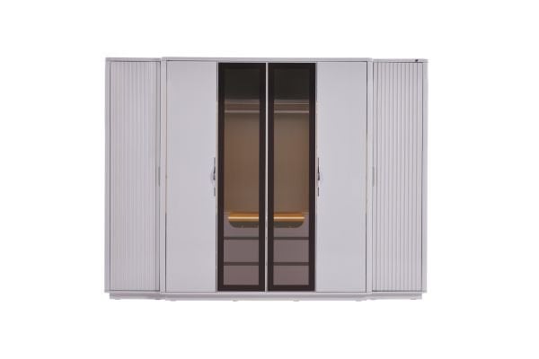 Aysa 6 Door Wardrobe