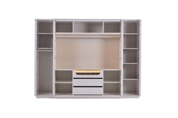 Aysa 6 Door Wardrobe