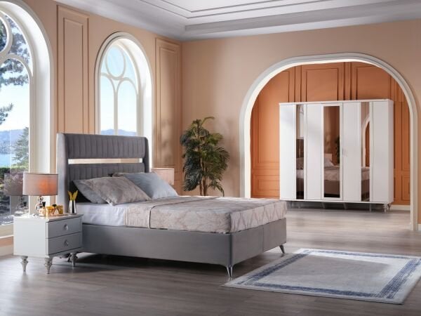 Platin 5 Door Wardrobe