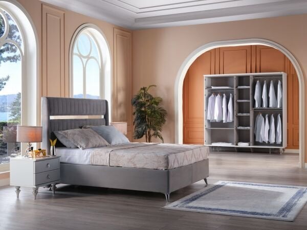 Platin 5 Door Wardrobe