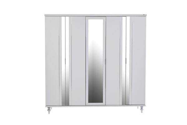 Platin 5 Door Wardrobe