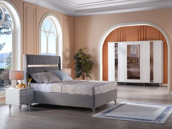 Platin 6 Door Wardrobe