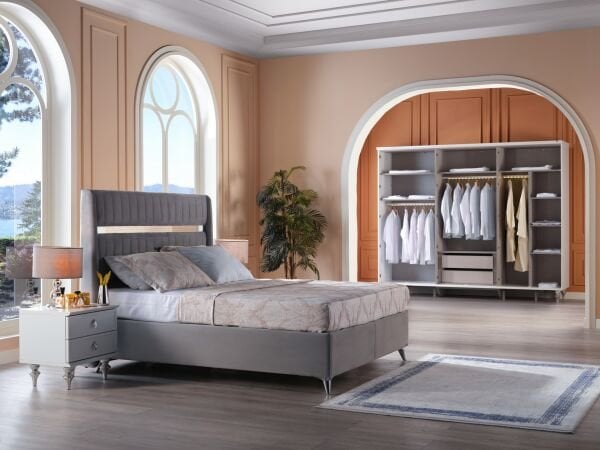 Platin 6 Door Wardrobe