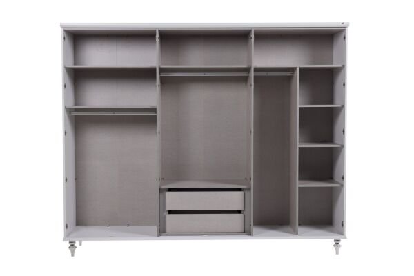 Platin 6 Door Wardrobe