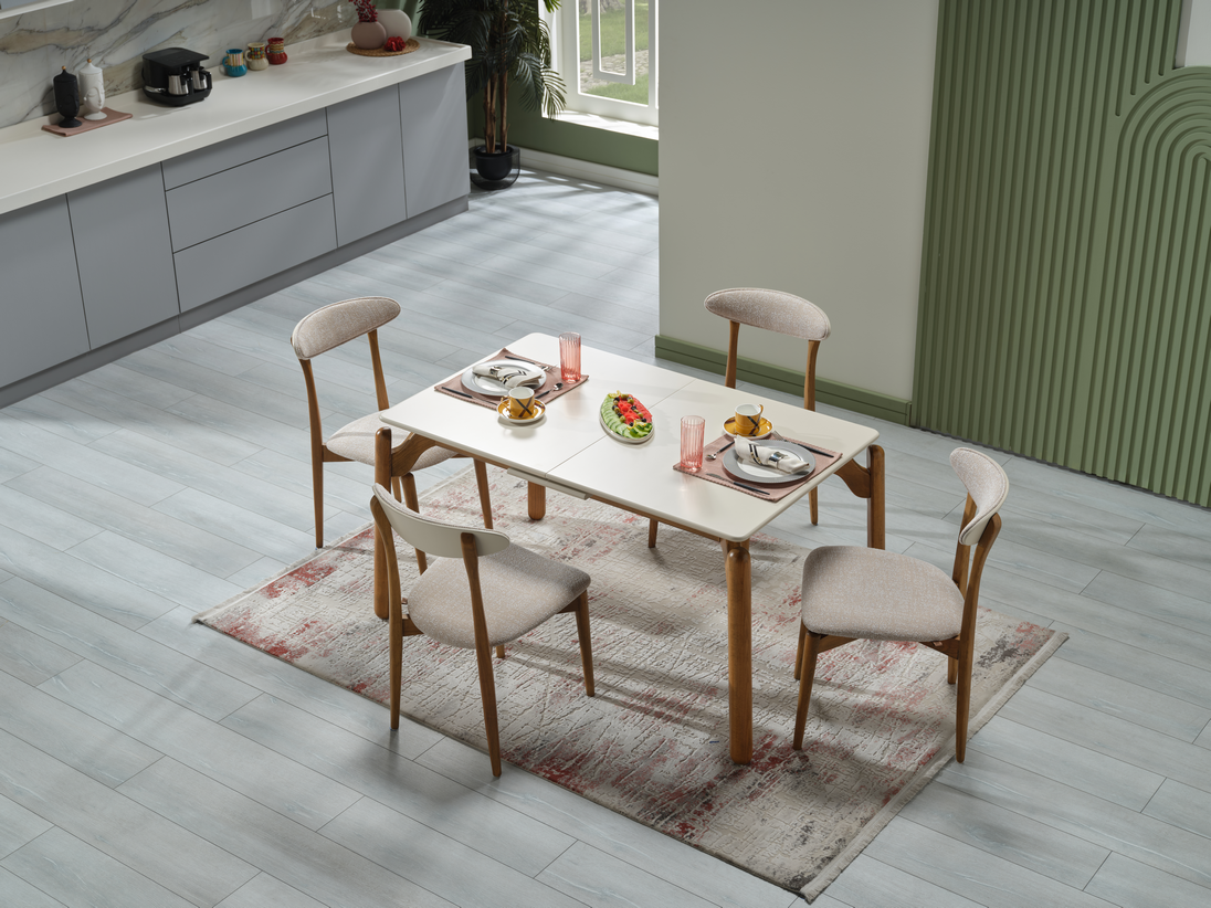 Nora Açılır Mutfak Masa Takımı