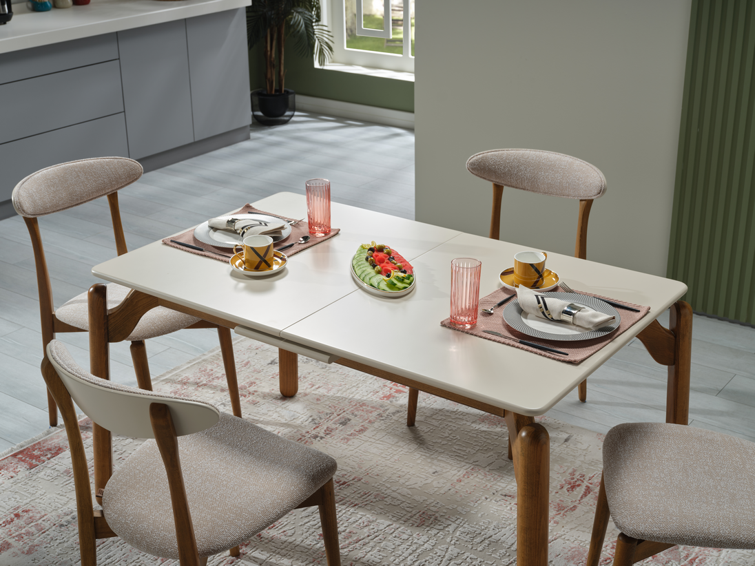 Nora Açılır Mutfak Masa Takımı