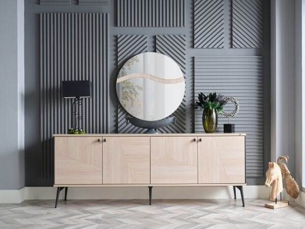 Cross Console Mirror