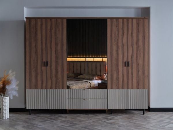 Talia 6 Door Wardrobe