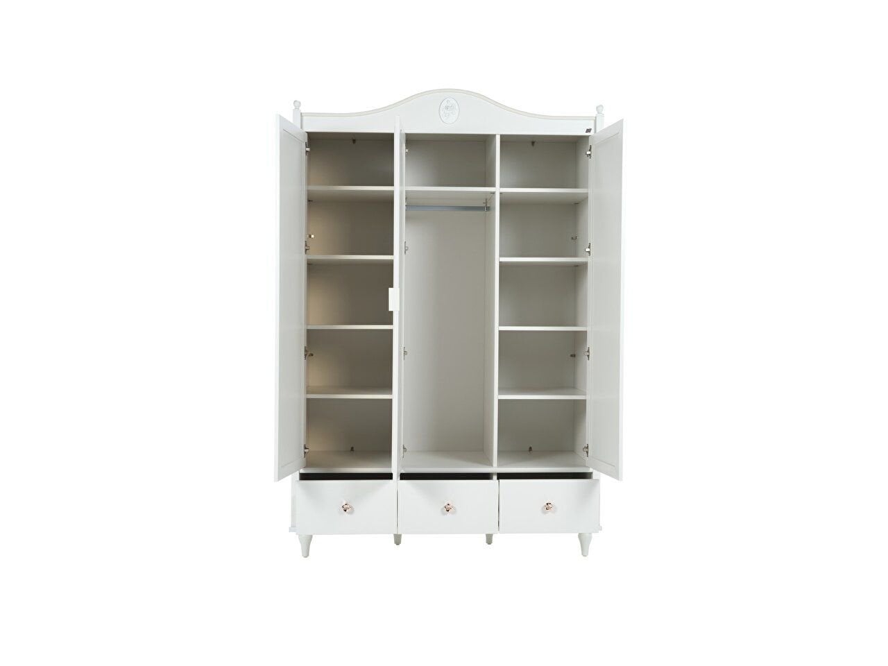 Emily 3 Kapaklı Dolap