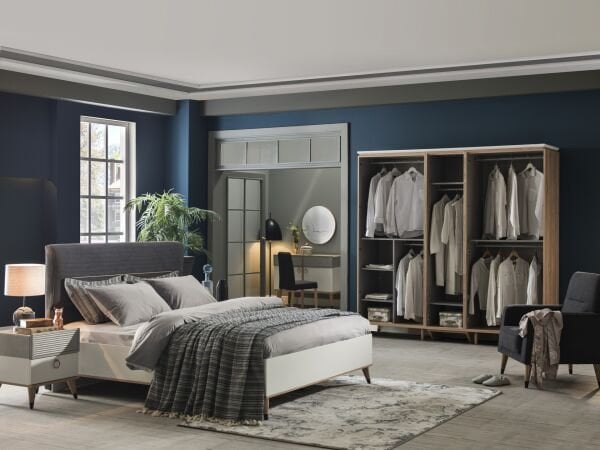 Lena 5 Door Wardrobe