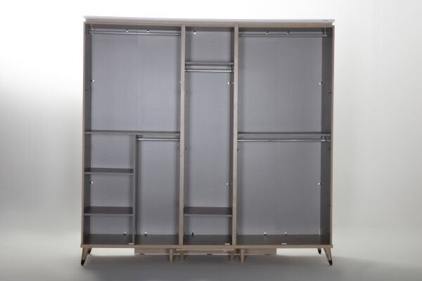 Lena 5 Door Wardrobe