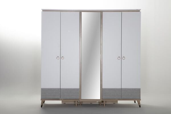 Lena 5 Door Wardrobe