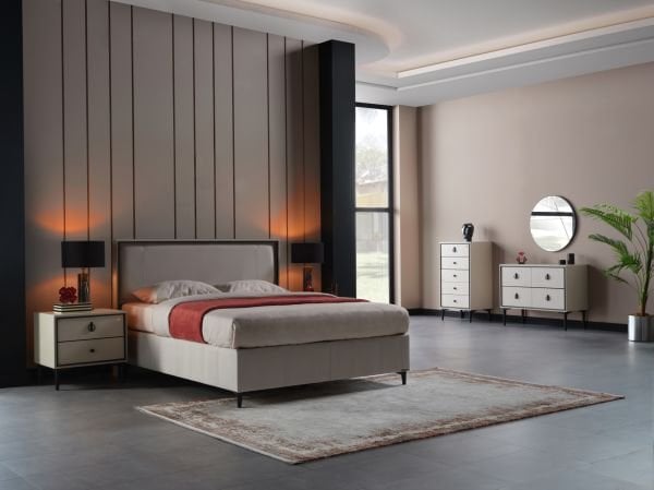 Vista Bedroom Set Cream