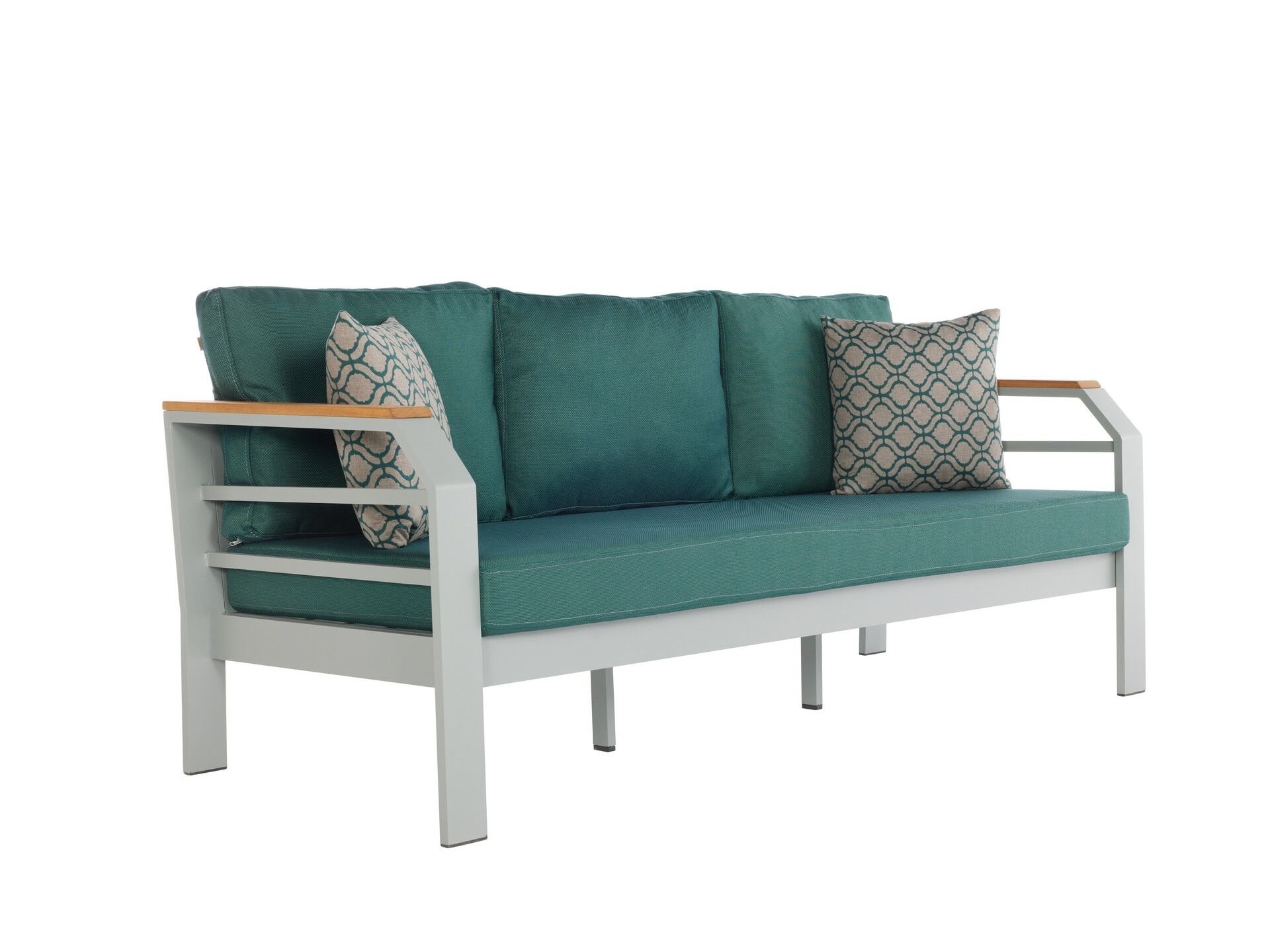 Armin Üçlü Bahçe Koltuk - Su Yeşili