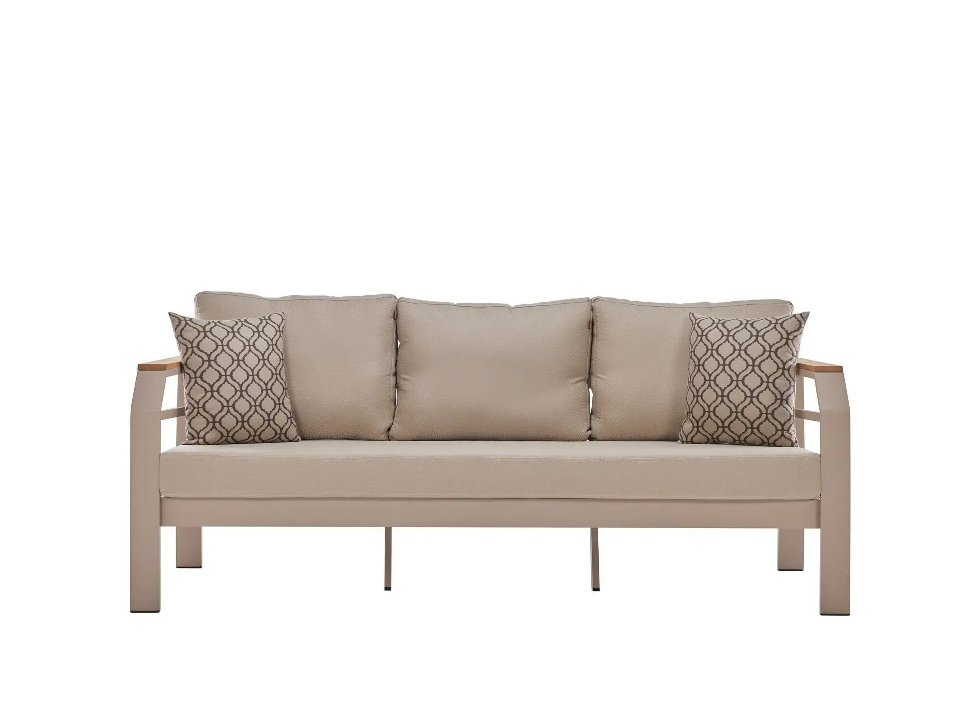 Armin Üçlü Bahçe Koltuk - Vizon