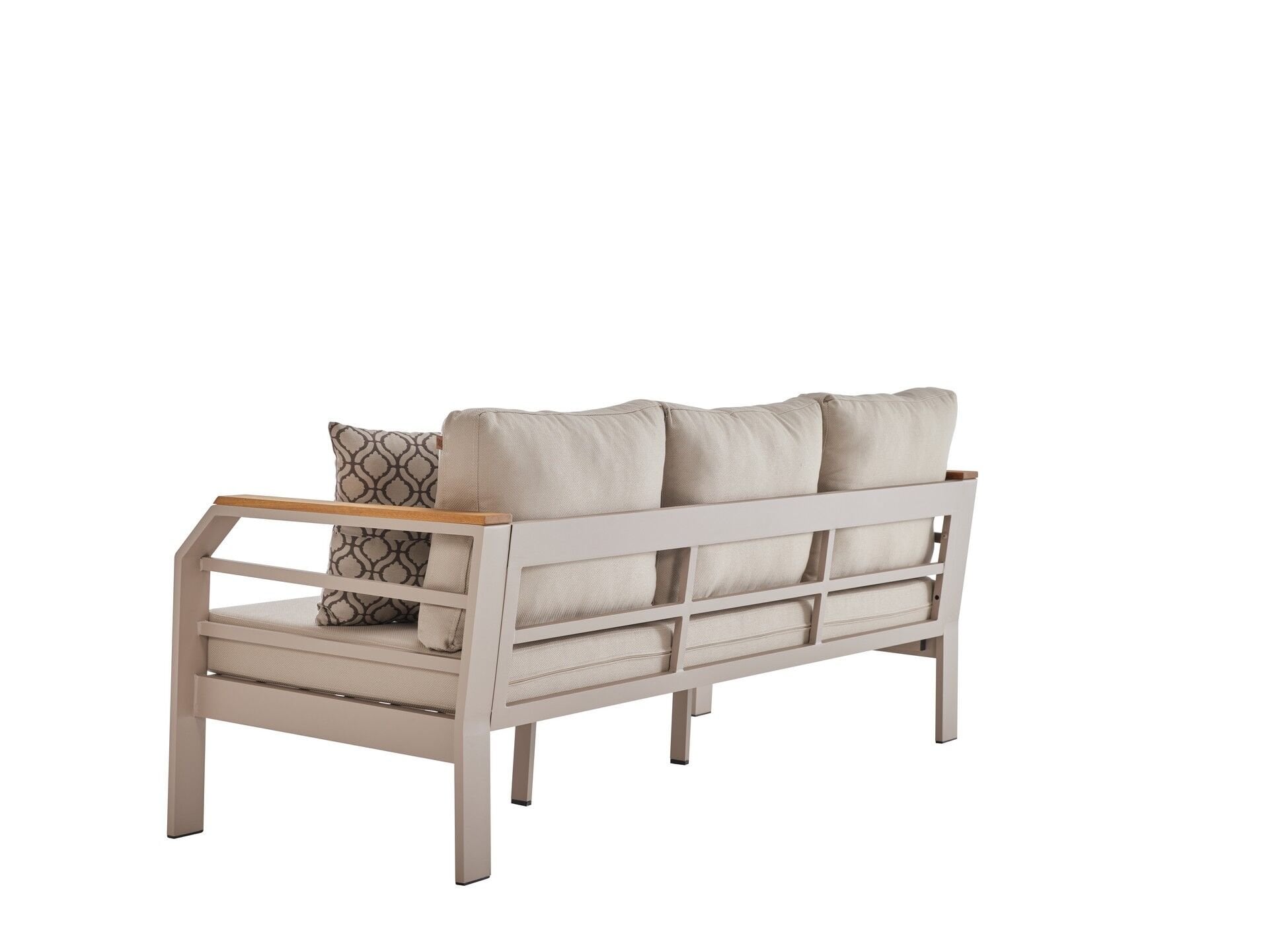 Armin Üçlü Bahçe Koltuk - Vizon