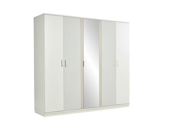 Alya 5 Door Wardrobe