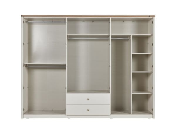 Lavita 6 Door Wardrobe