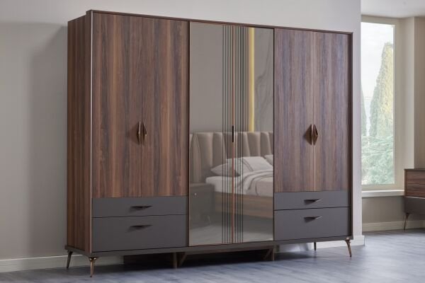 Vanessa 6 Door Wardrobe