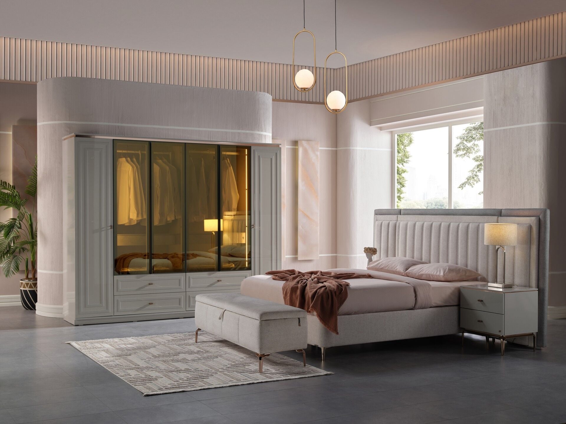 Briella Dikdörtgen Puf