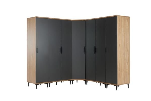 Mary Köşe Kapaklı Dolap