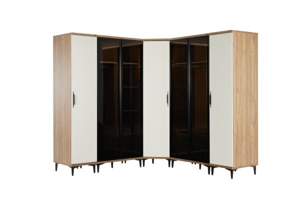 Mary Köşe Kapaklı Dolap