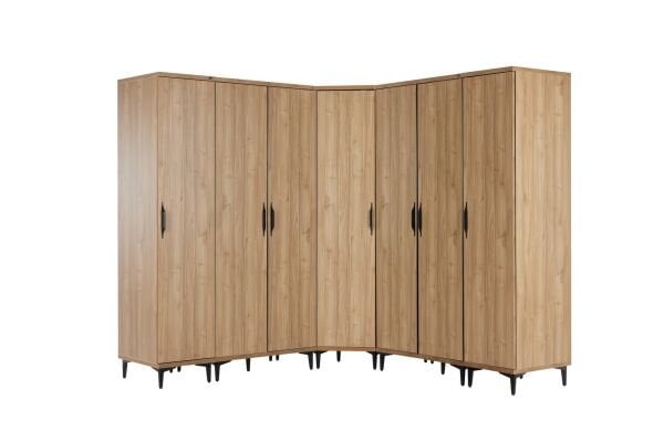 Mary Köşe Kapaklı Dolap