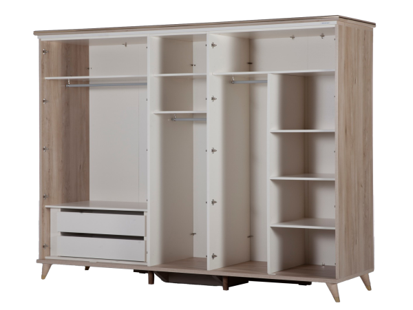 Elizya 5 Door Wardrobe