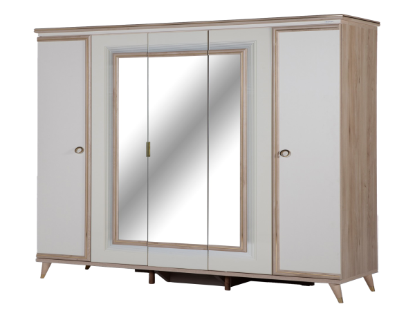 Elizya 5 Door Wardrobe