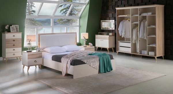 Elizya 5 Door Wardrobe